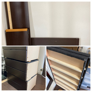 (交渉中)木　ベッドを解体した廃材あげます！