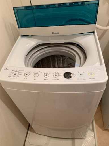 洗濯機　Haier ハイアール　2017年製