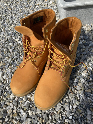 【取引停止中】Timberland ブーツ イエロー メンズ　26cm