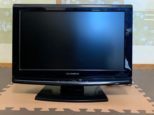 液晶テレビ 19型 DXアンテナ 船井電機 地デジ BS/CS B-CASカード付 リモコン付 動作確認済み