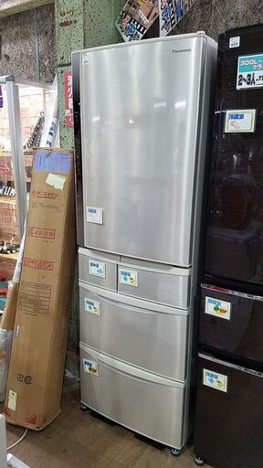 Panasonic 2014年 NR-E438T-N 426L 5ﾄﾞｱ冷蔵庫