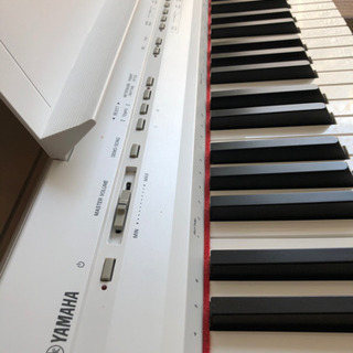 YAMAHA ヤマハ　P-105WH  電子ピアノの画像
