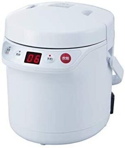 マルチクッカー 炊飯器 1.5合炊き 発酵モード付き ホワイト　新品未使用