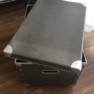 無印良品　硬質パルプボックス2個の画像