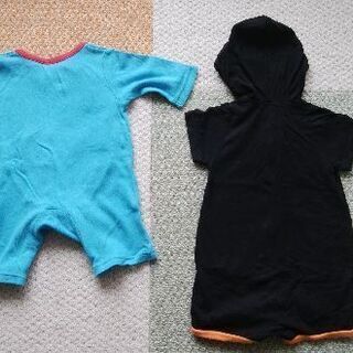 60～80　ドラえもん、ピングー　ベビー服の画像