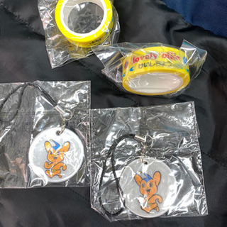 ピーポくん好き　ストラップとテープ