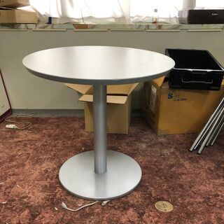 丸テーブル　直径約75ｃｍの画像