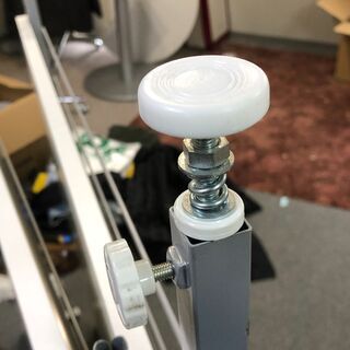 分解できるパーテーションの画像