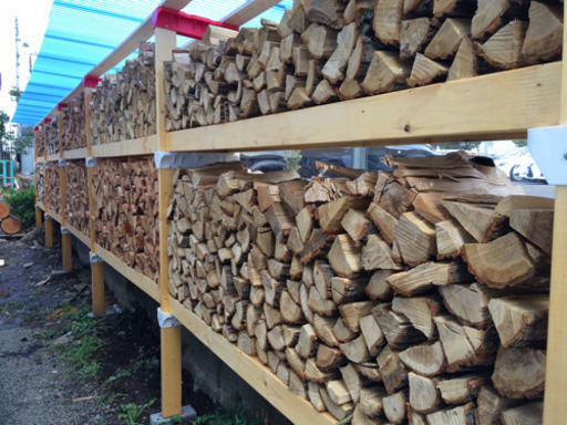 残り1立米弱　ミックス薪　薪ストーブ用