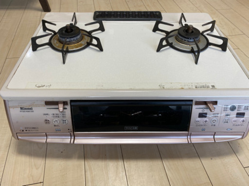 【中古】グリル付きガステーブル　ガスコンロ　Rinnai Siセンサー