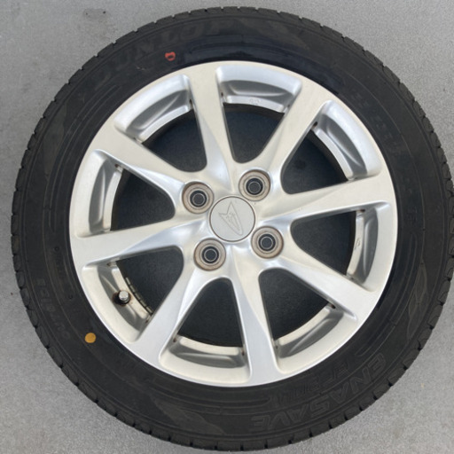 値下げ‼️ダンロップENASAVE155/65R14 14×4.5J +45 ダイハツ純正アルミホイール付4本セット 2019年製造