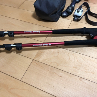 登山グッズ　トレッキングポール　Black Diamond