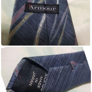 【美品】シルク100% ネクタイ 2枚セット ☆パコラバンヌ パリス・Armour の画像