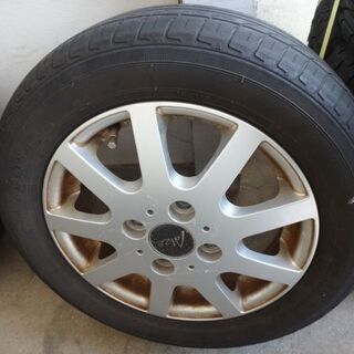 タイヤホール付　155/65R13 の画像