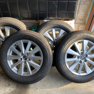 マツダ CX-5 純正ホイール　純正タイヤ　バリ溝　225/65...