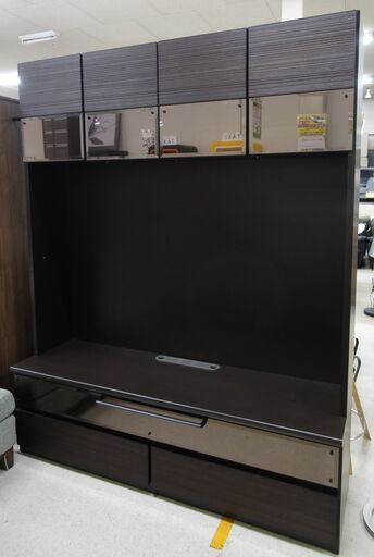 株式会社サイトオン 宮付きテレビボード ブラウン 1570グレンTV 【ユーズドユーズ名古屋天白店】 J615
