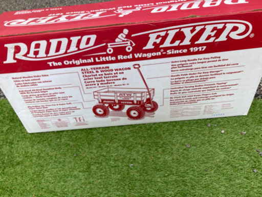 Radio Flyer 木枠あり