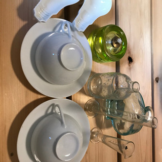 透かしの入ったカップ&ソーサーなどまとめて