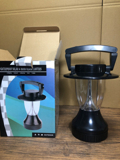 新品　ソーラー＆ダイナモ LEDランタン CSS-N02
