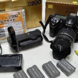 Nikon Ｄ200 一眼レフカメラ 本体 レンズ マルチパワー...