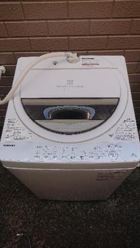 【引き取り決定】TOSHIBA 洗濯機 6kg