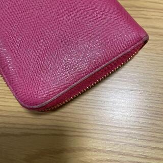 プラダ 長財布 オールラウンド ピンクの画像