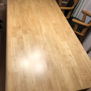 ダイニングテーブル180センチ　値下げしました。