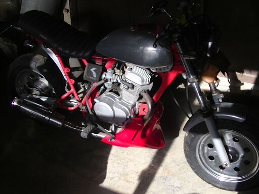 宮城県 ホンダ エイプ 50cc 改 ボアアップ済 現在不動 カスタム