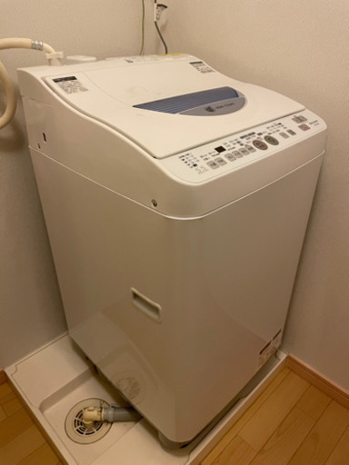 乾燥機能付き洗濯機　SHARP
