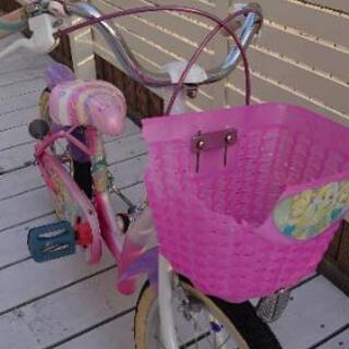 【お取引中】子供用自転車16インチ ディズニープリンセスの画像