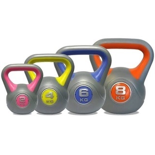 【新品•未使用】ケトルベル4個セット（8kg/6kg/4kg/2kg）