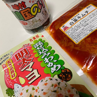 【辛いセット】キムチ、韓国のり、ふりかけセットの画像
