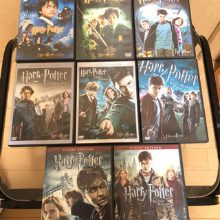 中古DVD ハリーポッター全巻セット
