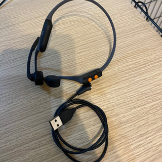骨伝導 通話可能　ワイヤレスイヤホン AfterShokzの画像