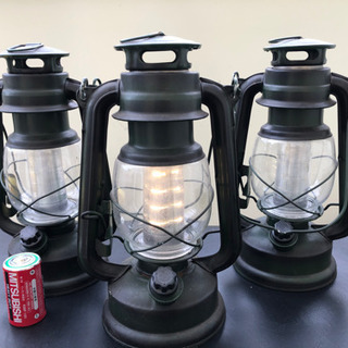 ランタン❣️キャンプ用　単2電池2個