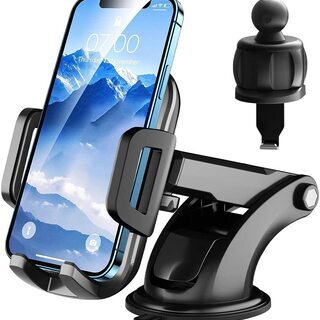 【新品・未使用】2in1 車載スマホホルダー