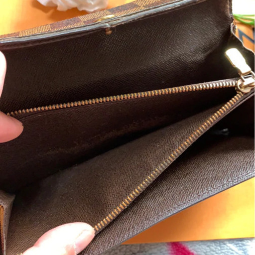 正規品 ルイヴィトン LOUIS VUITTON 定番人気 ファスナー付 長財布