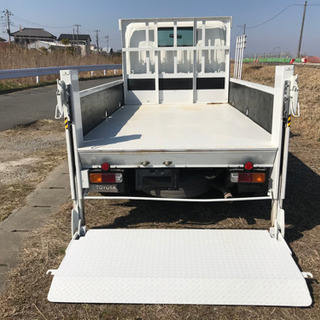 ダイナトラック!垂直パワーゲート!予備車検付！維持費削減4ナンバー!(トヨエース/デユトロ同型!)低燃費LPG車!格安売切!即決有り早い者勝ち!の画像
