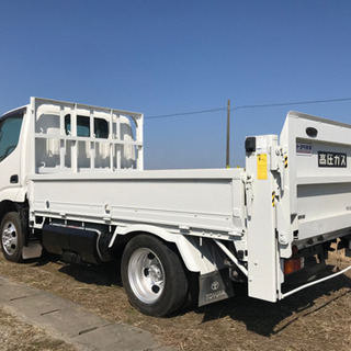 ダイナトラック!垂直パワーゲート!予備車検付！維持費削減4ナンバー!(トヨエース/デユトロ同型!)低燃費LPG車!格安売切!即決有り早い者勝ち!の画像