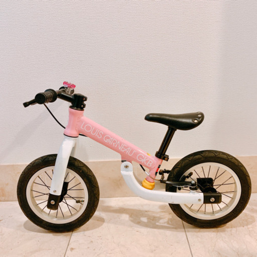 お値下✨ルイガノ?バランスバイクピンク　ストライダー12インチ自転車