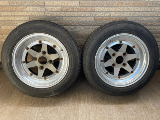 ロンシャン 14インチ PCD114.3 6.5j 2本セット