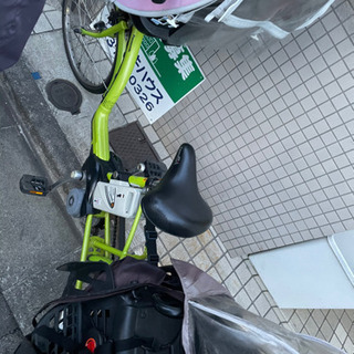子供乗せ電動自転車の画像