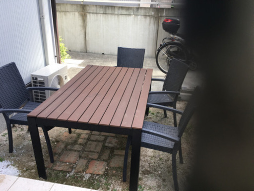 ガーデニングテーブルセット