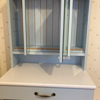 ドレッサー/化粧台/フレンチカントリー/収納豊富の画像