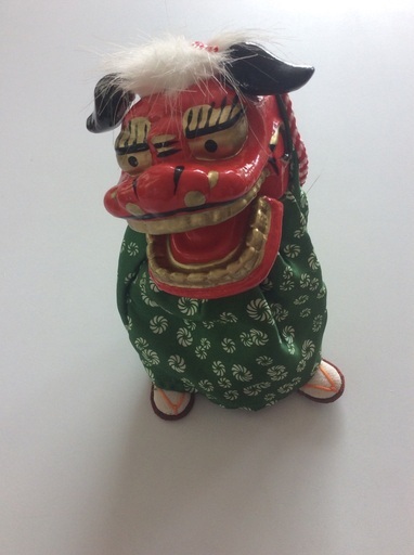 かわいい踊る獅子舞 新品同様