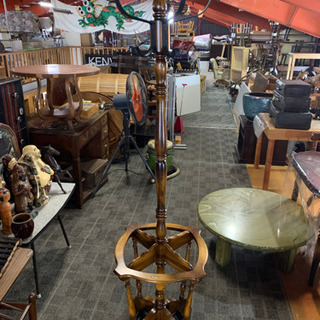 カリモク  コロニアル　コートハンガー　中古