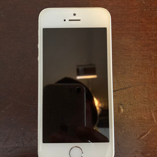 iPhone SE Silver 64 GB au 