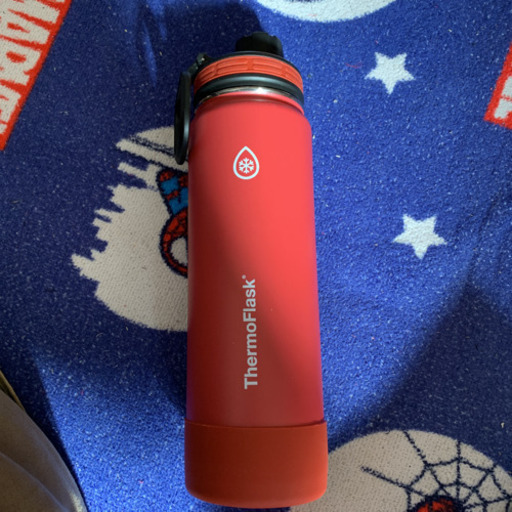ThermoFlask ステンレスボトル レッド新品未使用品