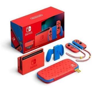 Nintendo Switch　マリオレッドブルーセット　新品の画像