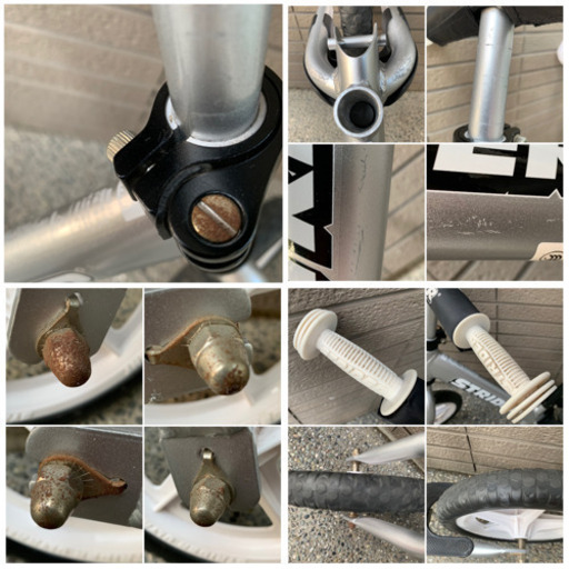 STRIDER PRO ストライダープロ シルバー アルミ